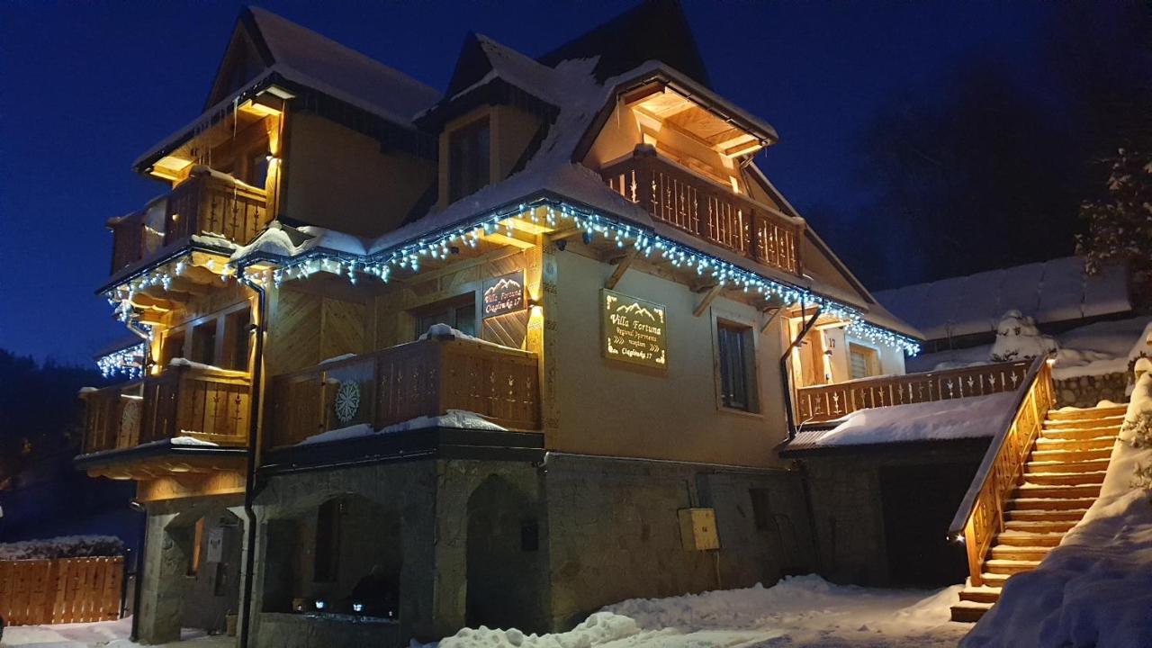 Villa Fortuna - Regionalne Apartamenty & Spa - Sauna, Grill, Jacuzzi Z Widokiem Na Tatry Ζακοπάνε Εξωτερικό φωτογραφία